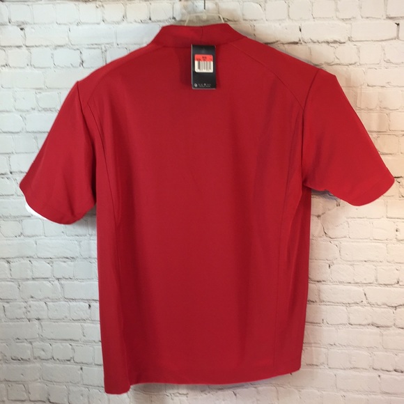NWT Nike Golf red company polo shirt - Picture 4 of 7